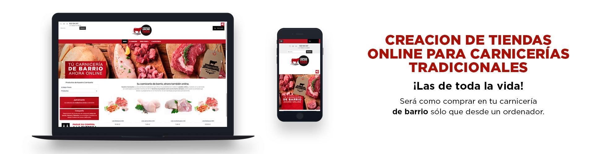Creación de tiendas online para carnicerias
